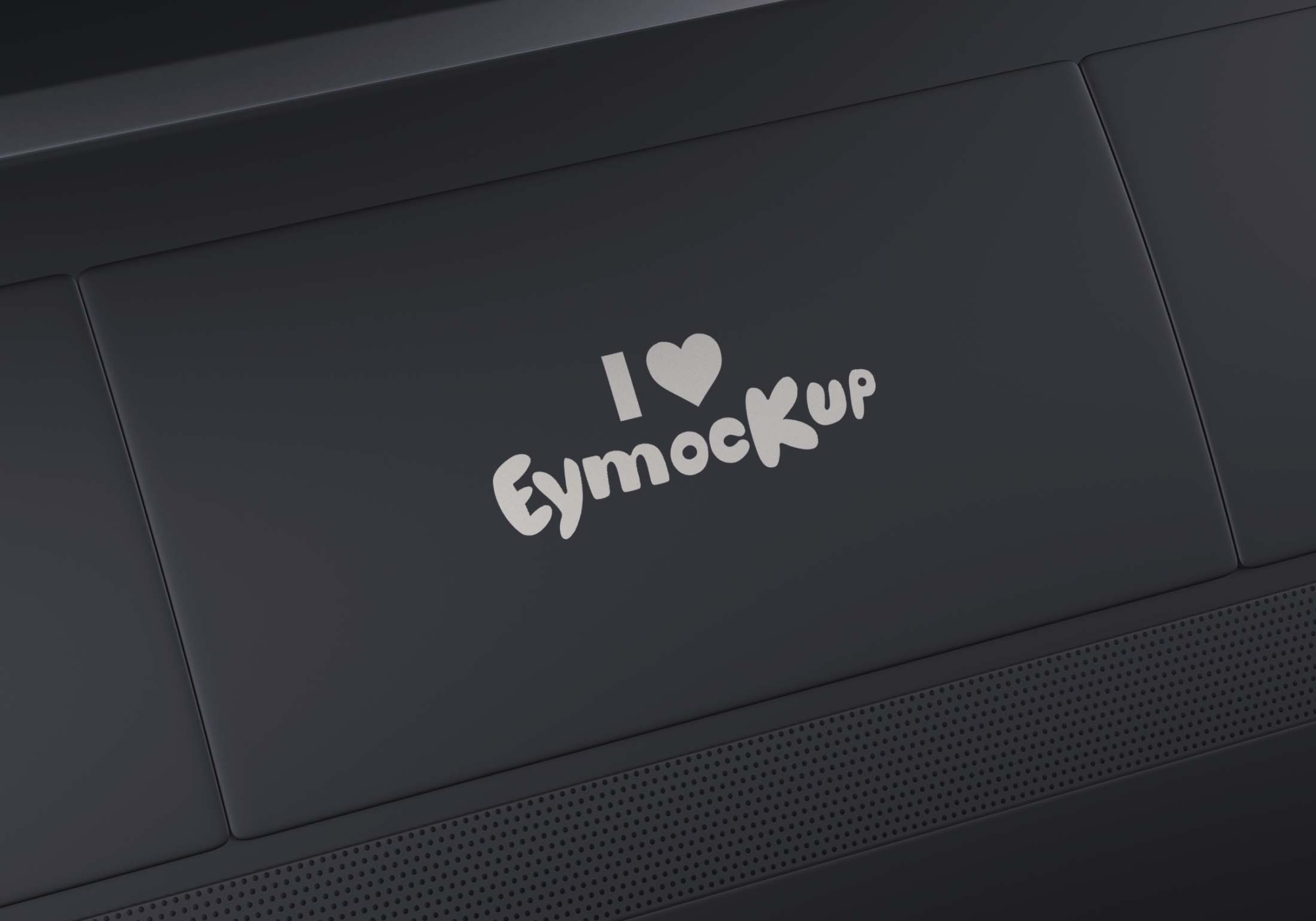 Free Dark Background Logo Mockup Dark Background Logo Mockup PSD 6