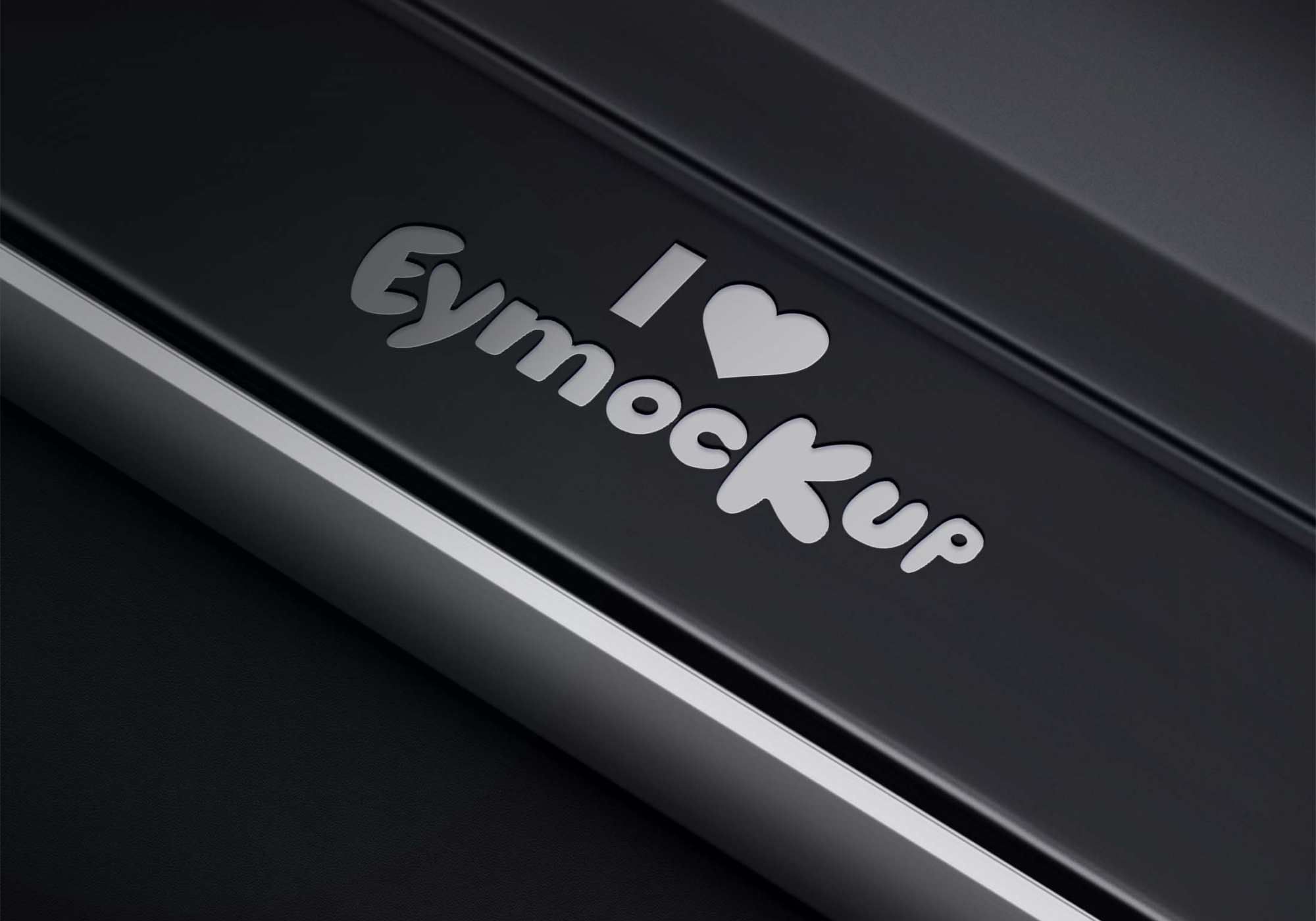 Free Dark Background Logo Mockup Dark Background Logo Mockup PSD 7