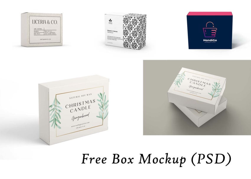 Download Free Box Mockup PSD File Free Box Mockup PSD 1 1