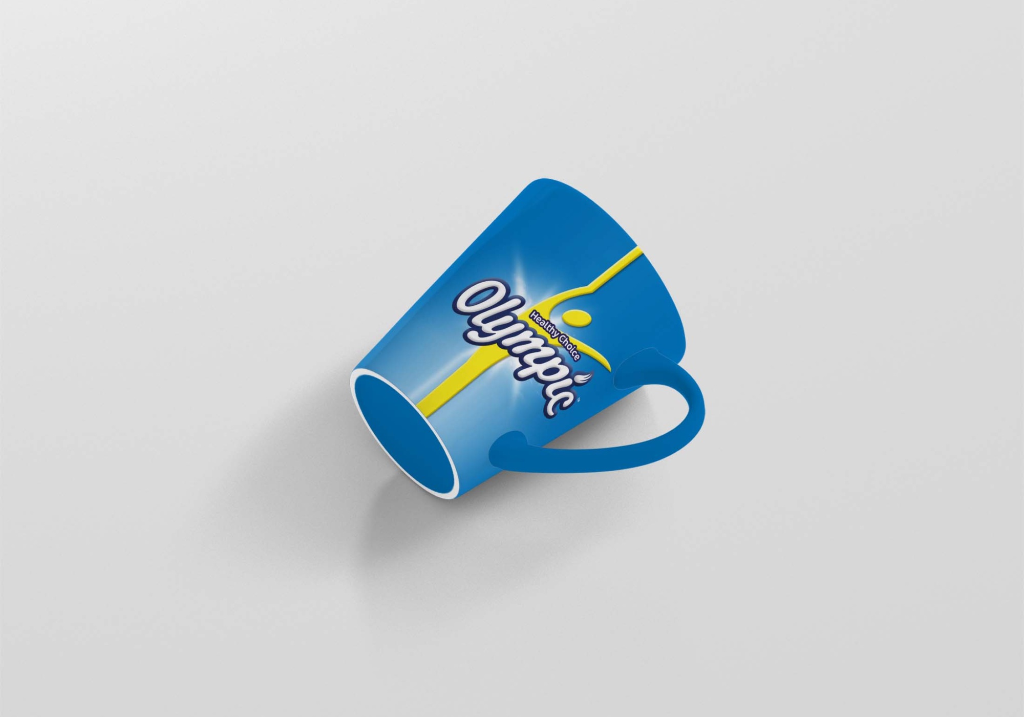 Free Milk Mug Logo Mockup 1