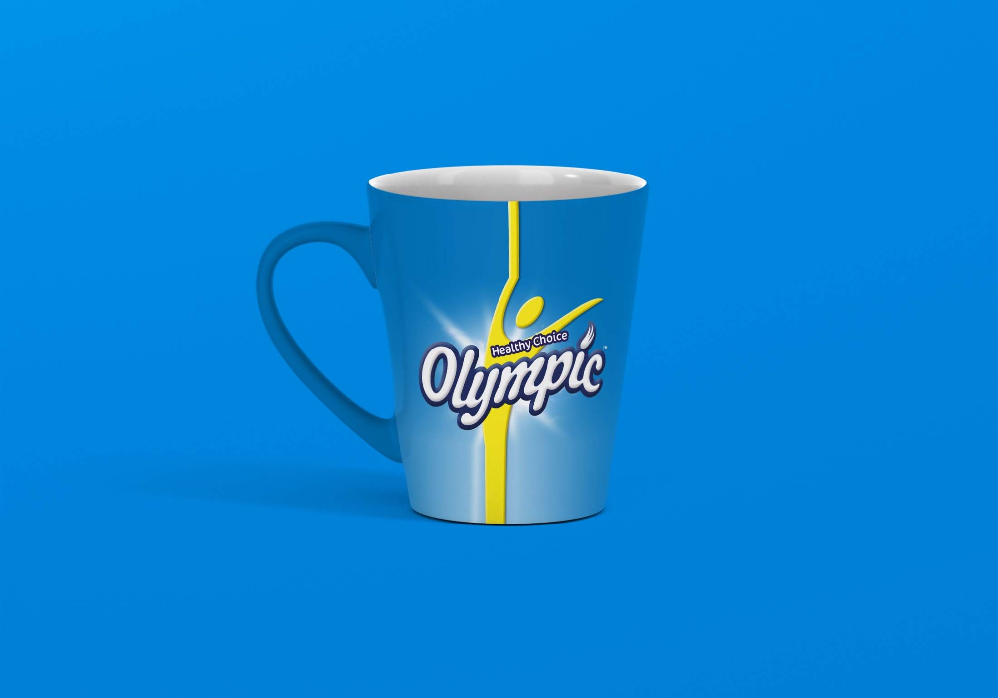 Free Milk Mug Logo Mockup 2