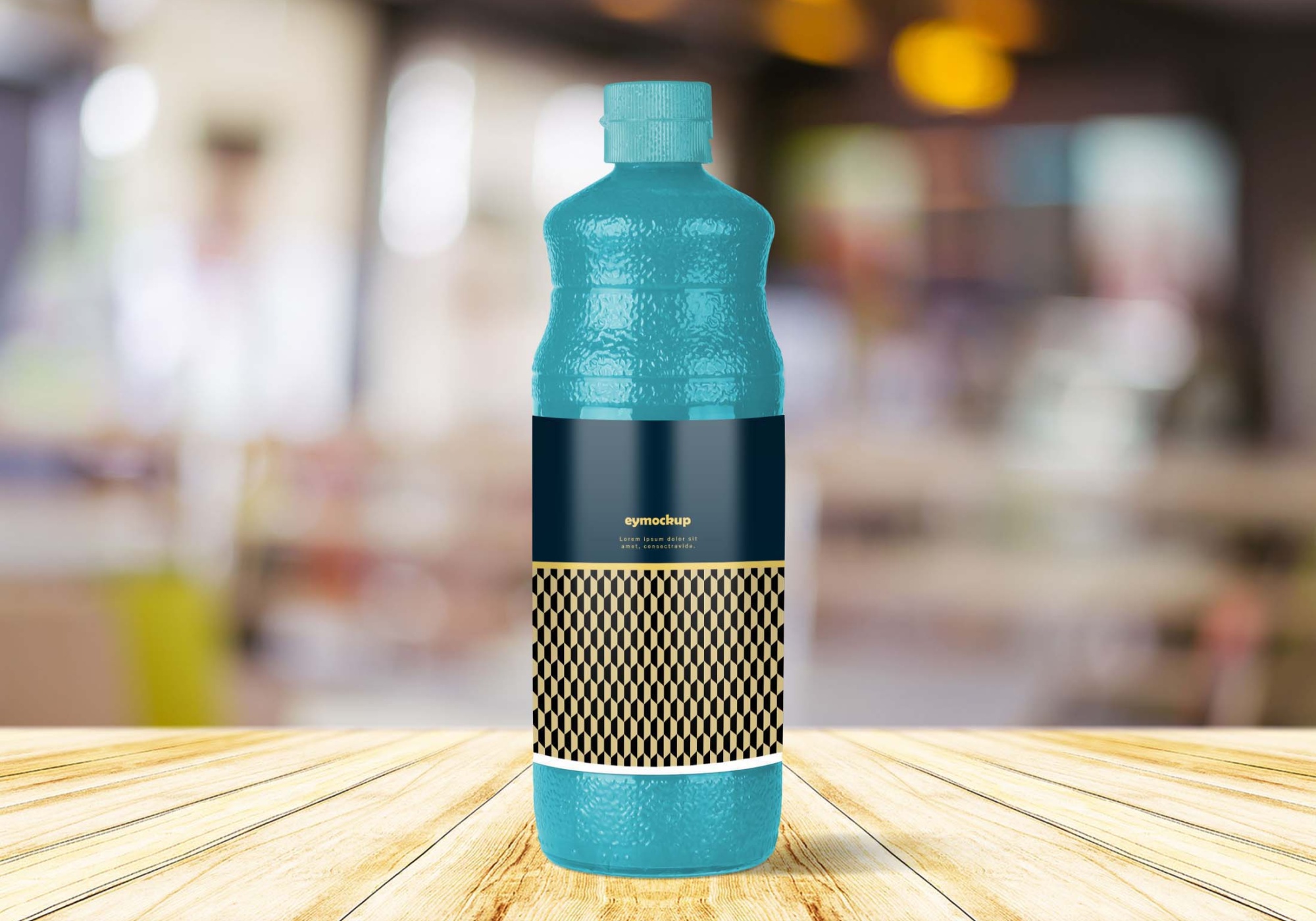 Gym Bottles Mockup PSD 1