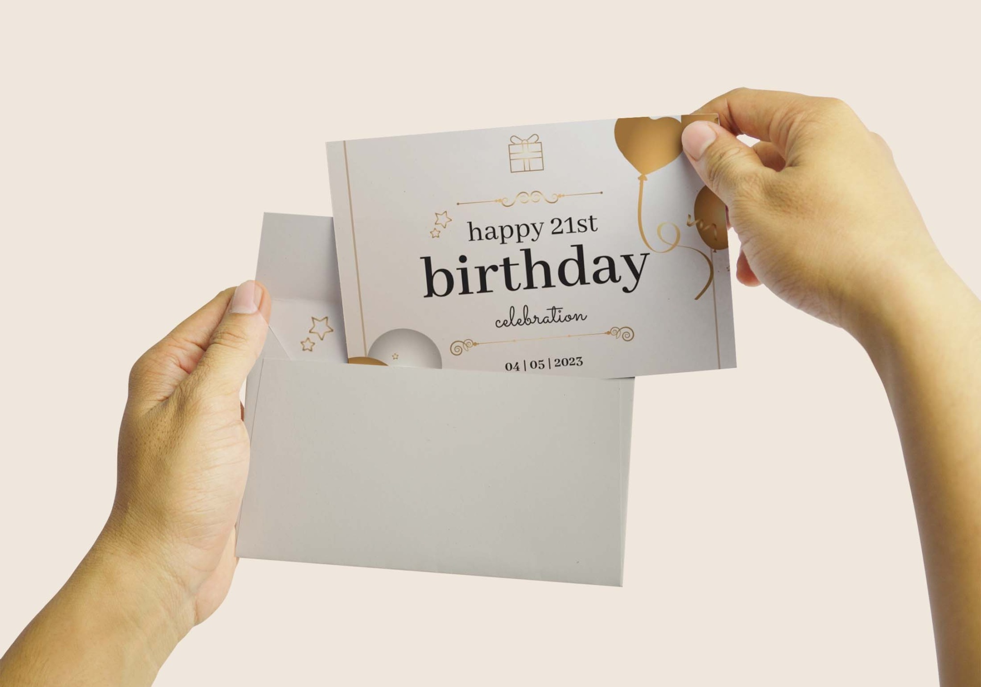 Invitation Cards Mockup 3