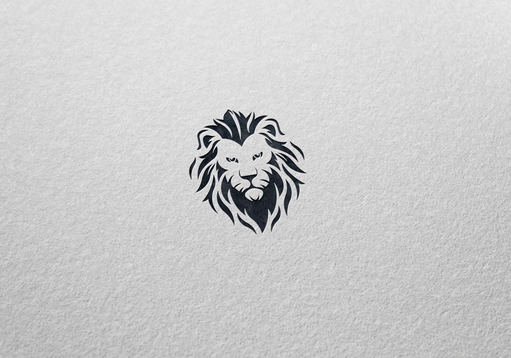 Lion Emblem Logo Mockup 7