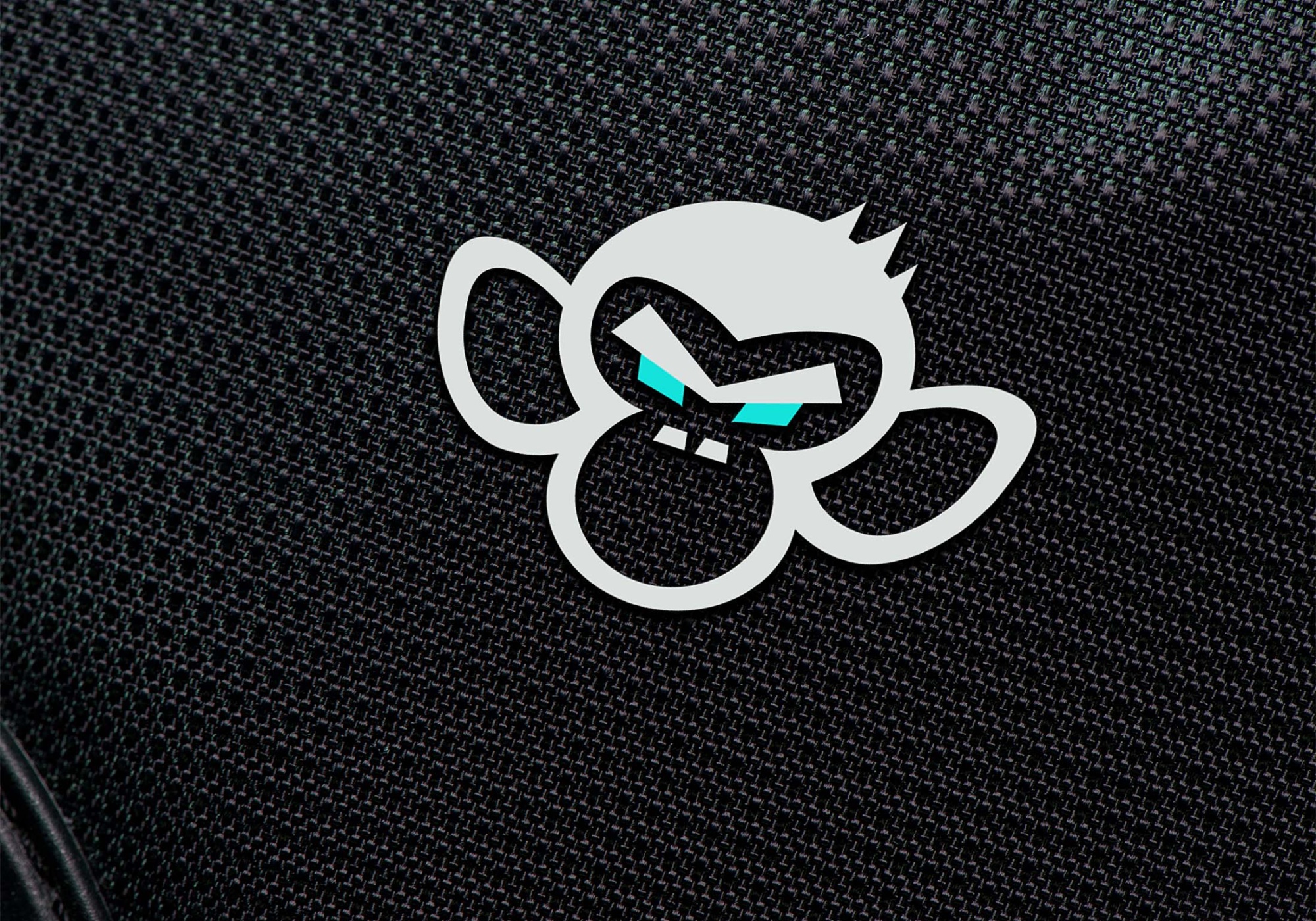 Monkey Logo Mockup PSD 1