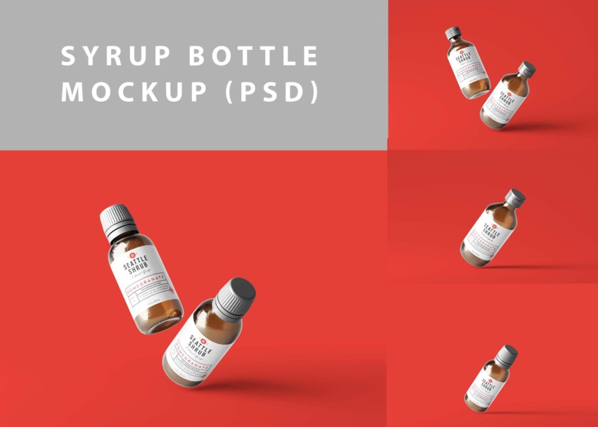 Syrup Bottle Mockup PSD 3 1
