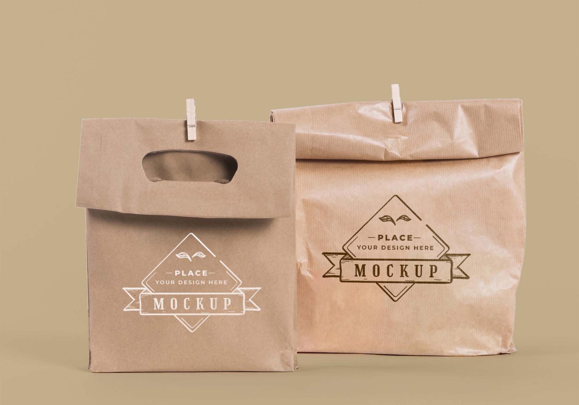 Free Burger Paper Bag Mockup Download Burger Paper Bag Mockup PSD 4