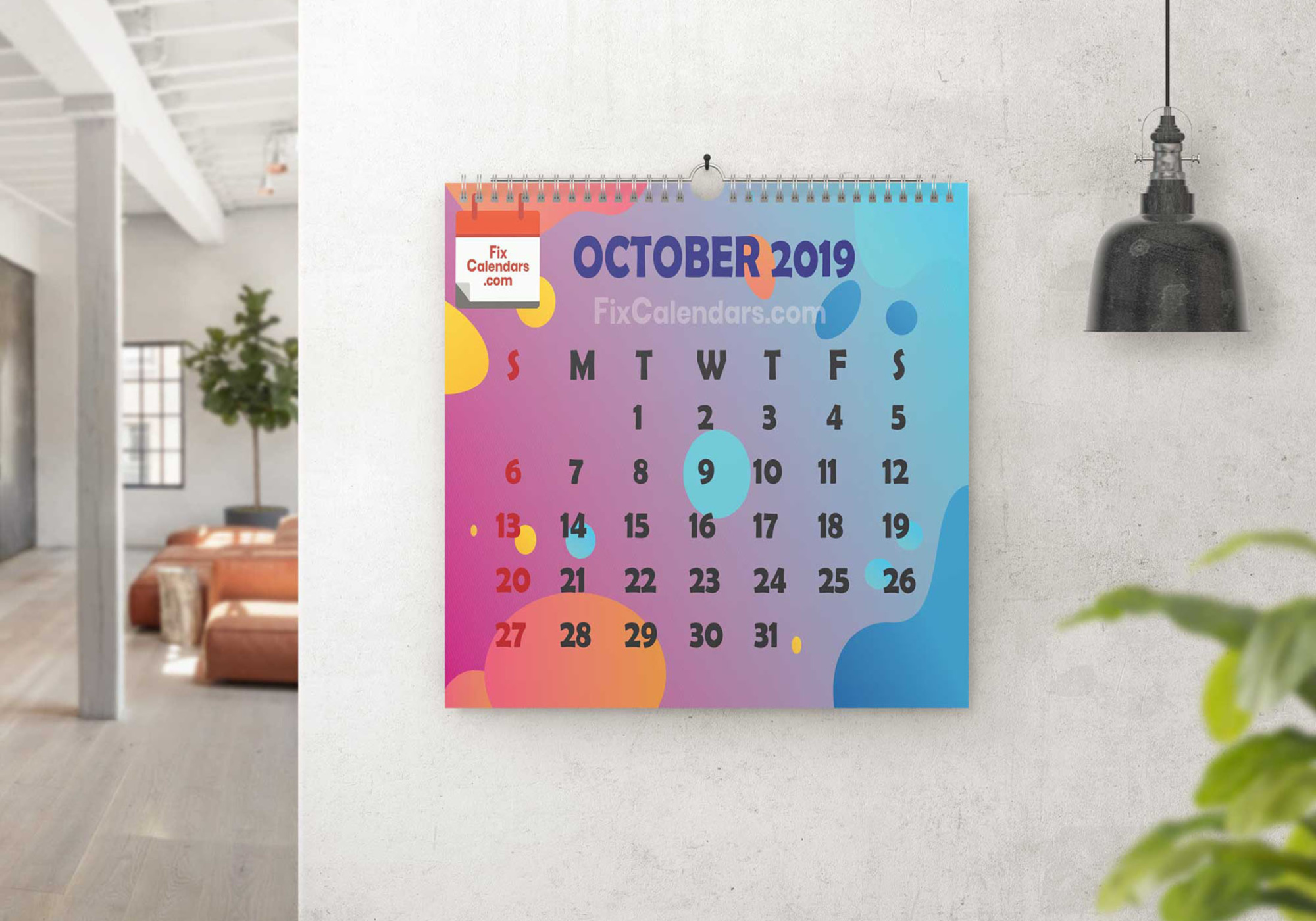 Free Calendar Mockup PSD Download Calender Mockup PSD 10