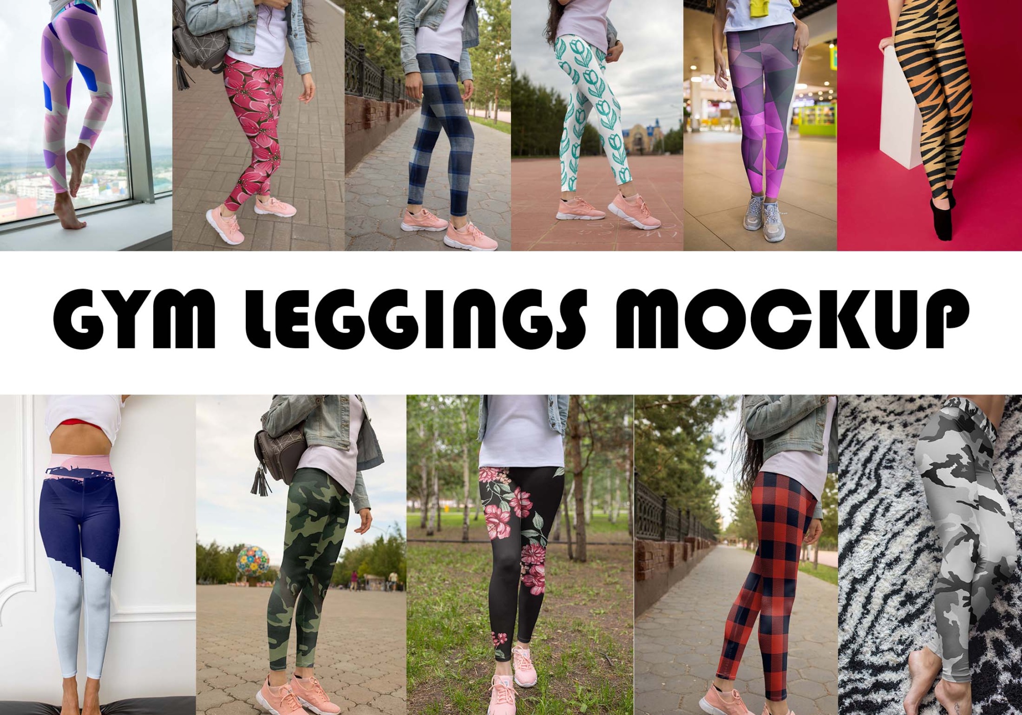 GYM Leggings Mockup