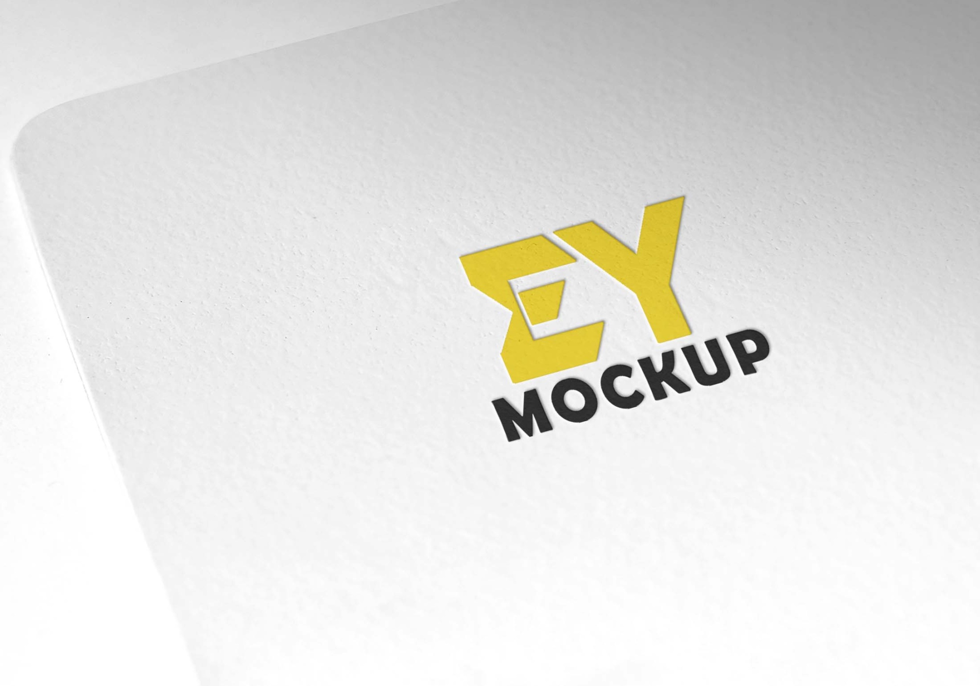 High Quality Logo Mockup PSD 4