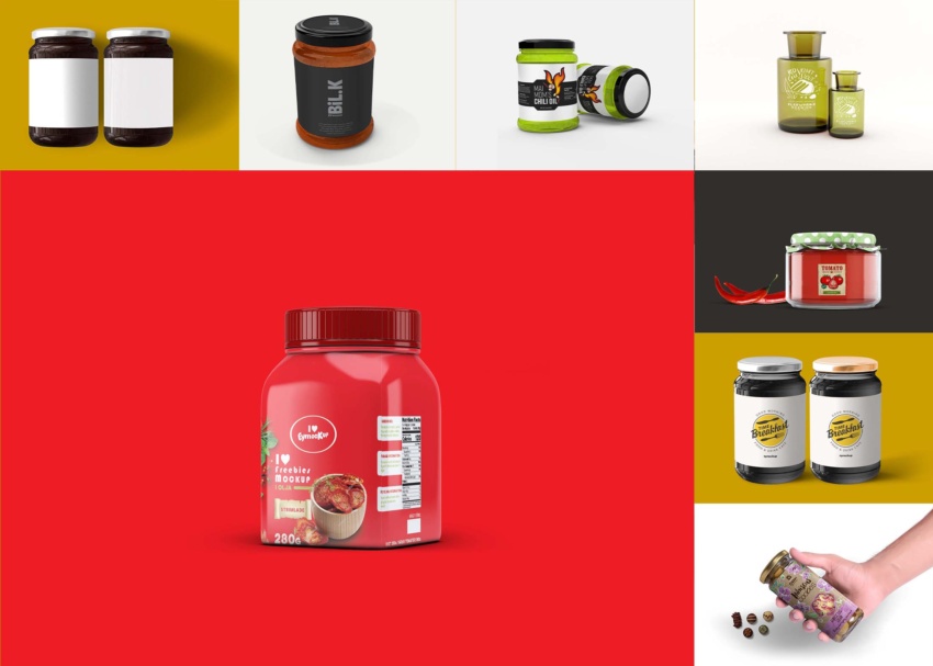 Free Kitchen Jar Mockup PSD Download Kitchen Jar Mockup (PSD)
