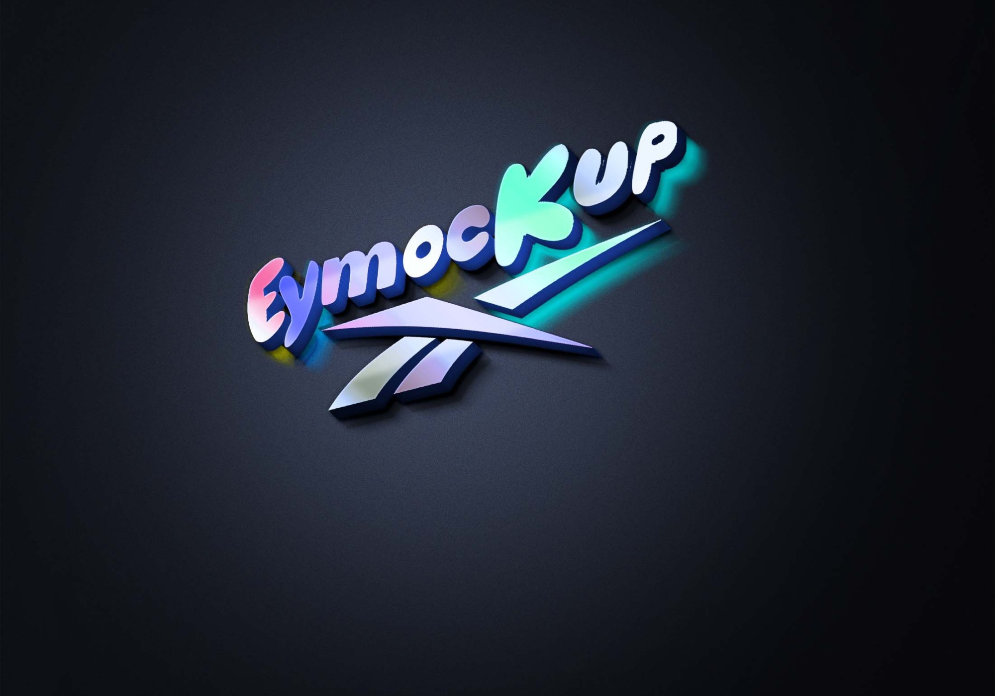 Latest 3D Logo Mockup PSD 15