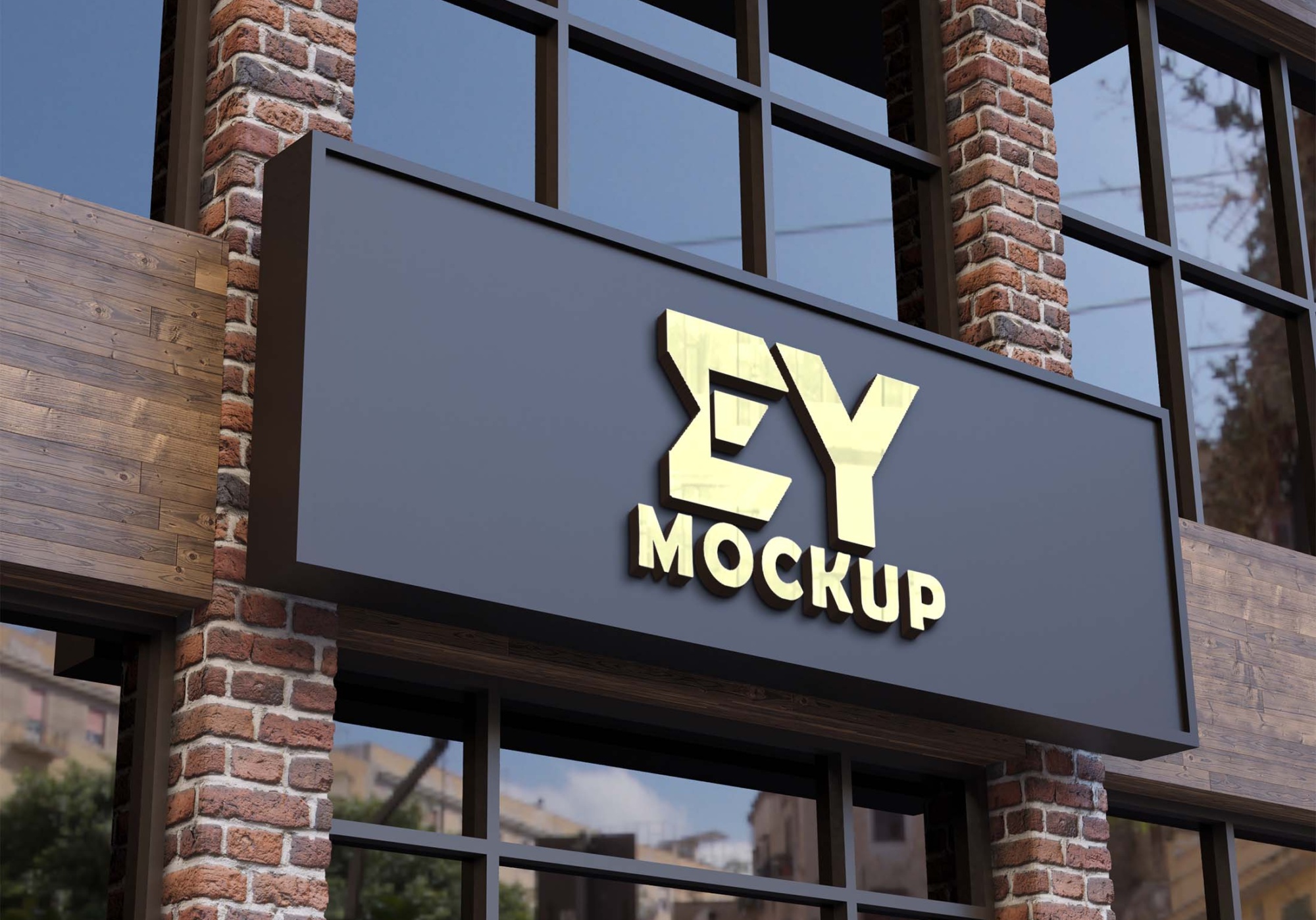 Logo Branding Mockup PSD 1