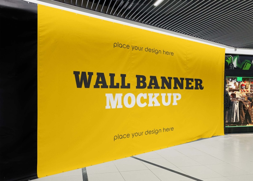 Mall Banner Mockup