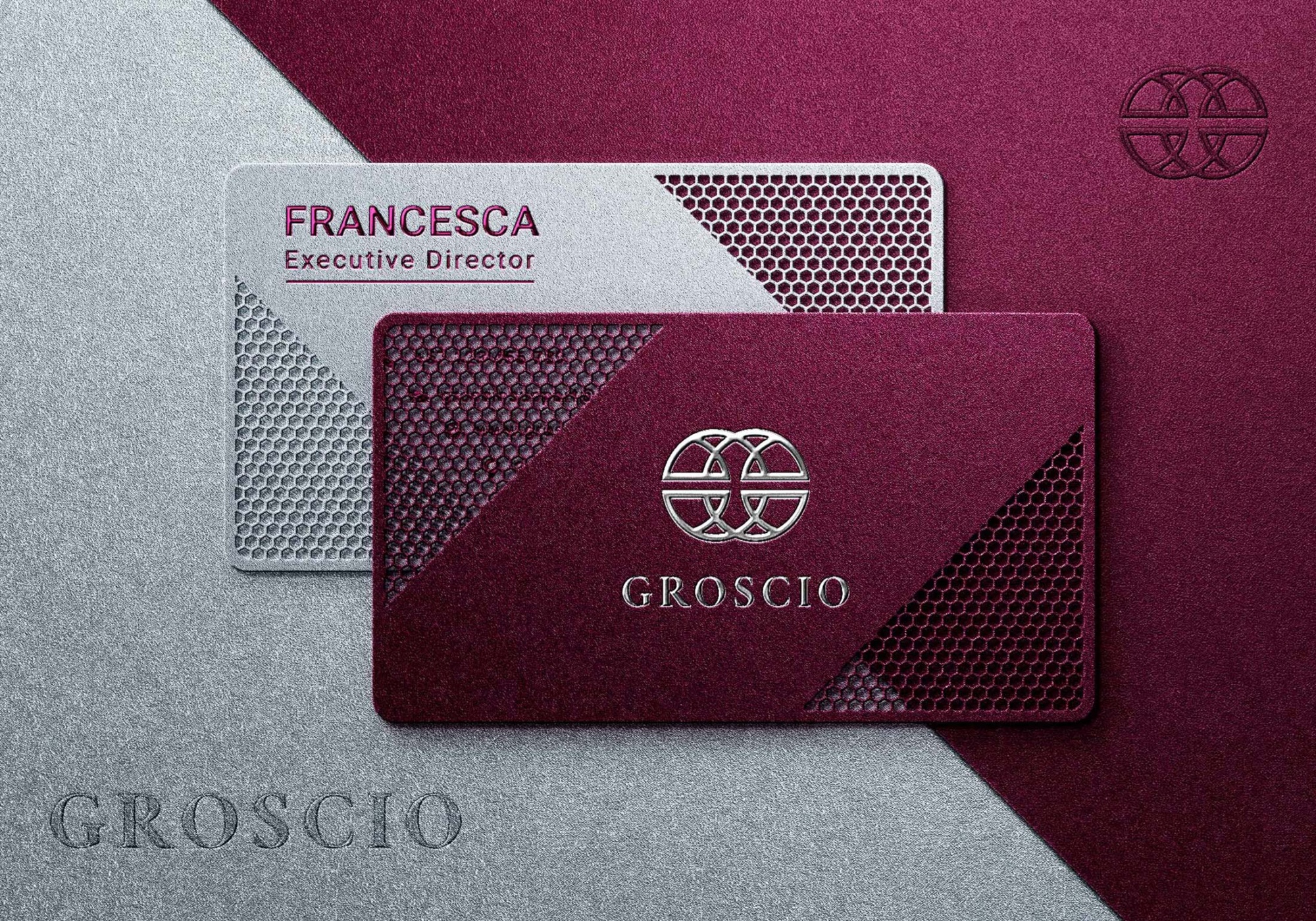 Stylish Metal Business Card Mockup Metal Business Card Mockup 3
