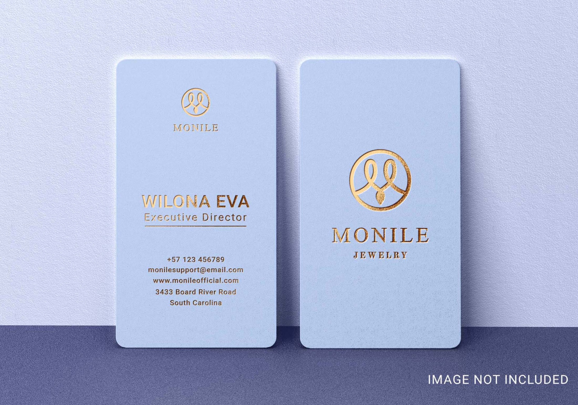 Stylish Metal Business Card Mockup Metal Business Card Mockup 6