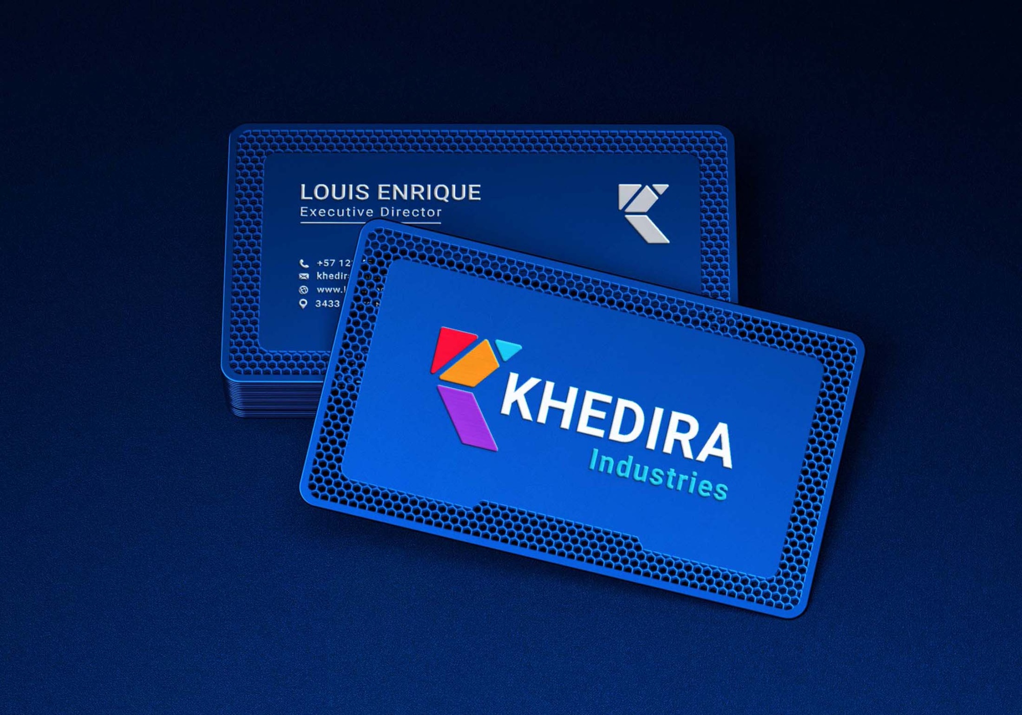 Stylish Metal Business Card Mockup Metal Business Card Mockup 7