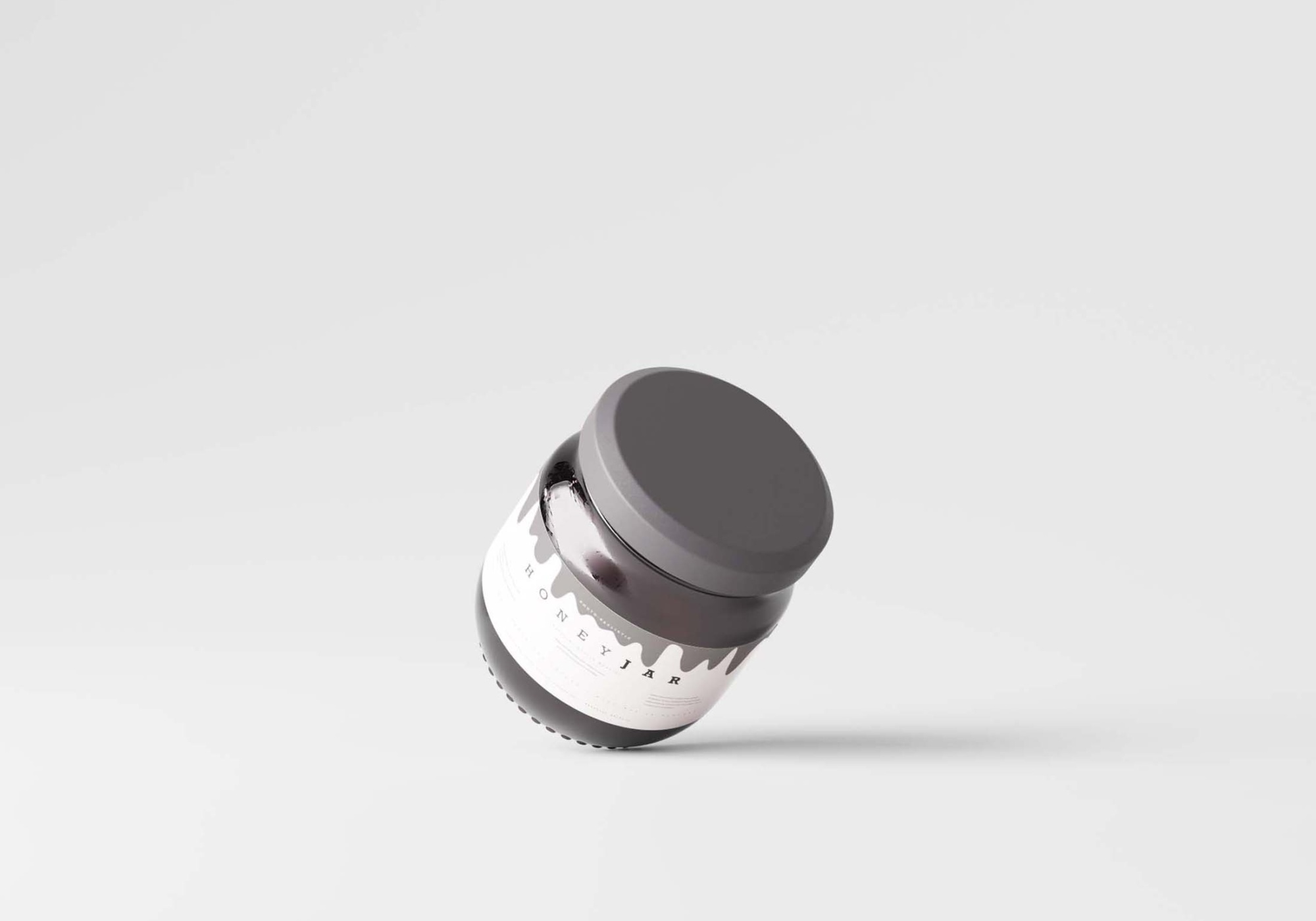 Realistic Honey Jar Mockup Download New Honey Jar Mockup PSD 5
