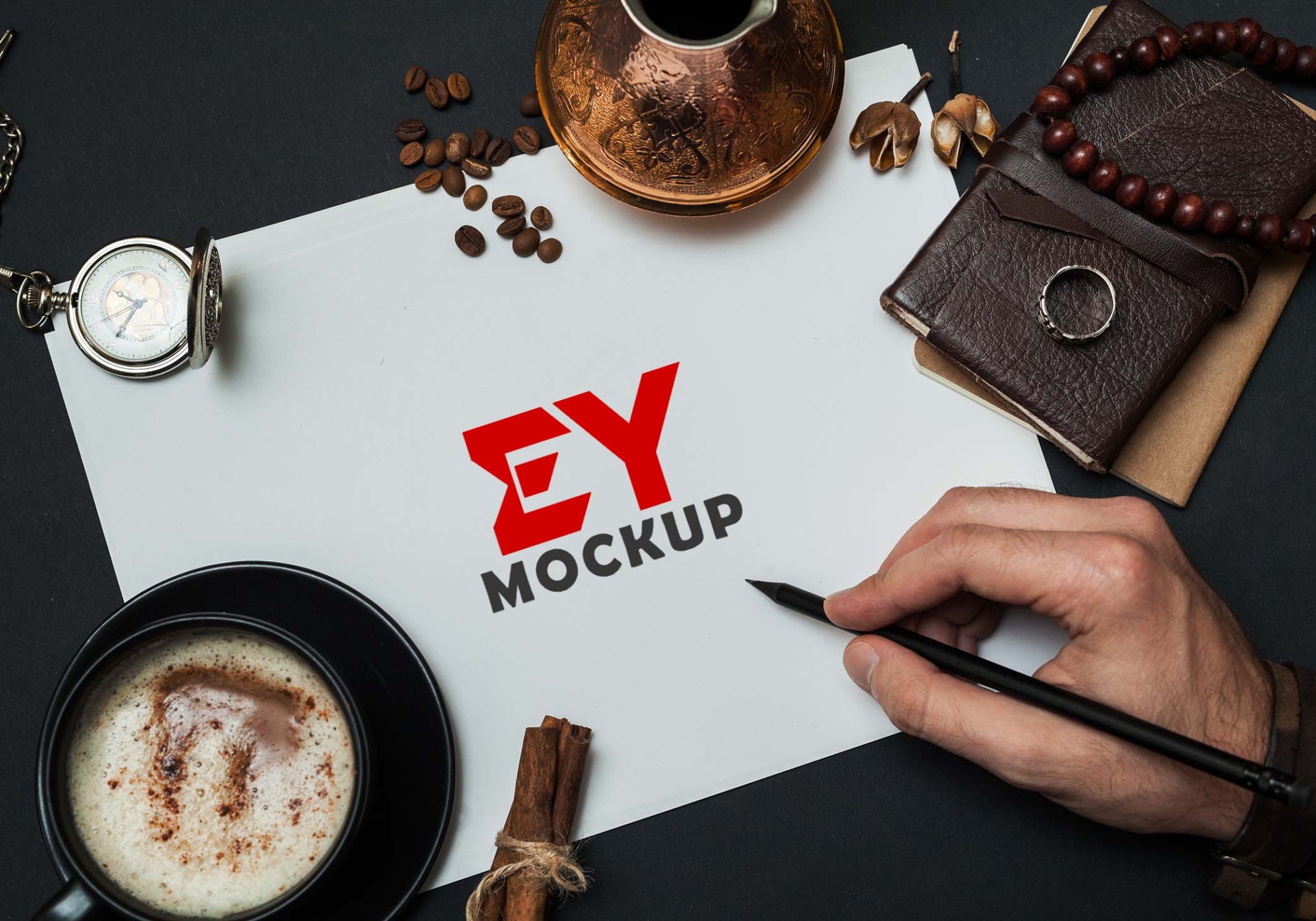 Free PSD Logo Mockup Download Online Free Logo Mockup PSD 3
