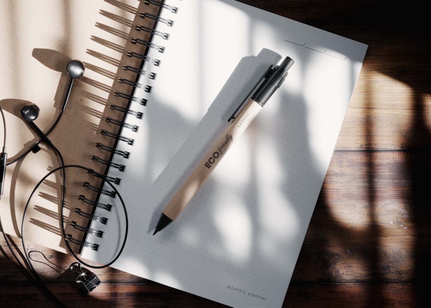 Stylish Pen Mockup for Designers Pen Mockup 1