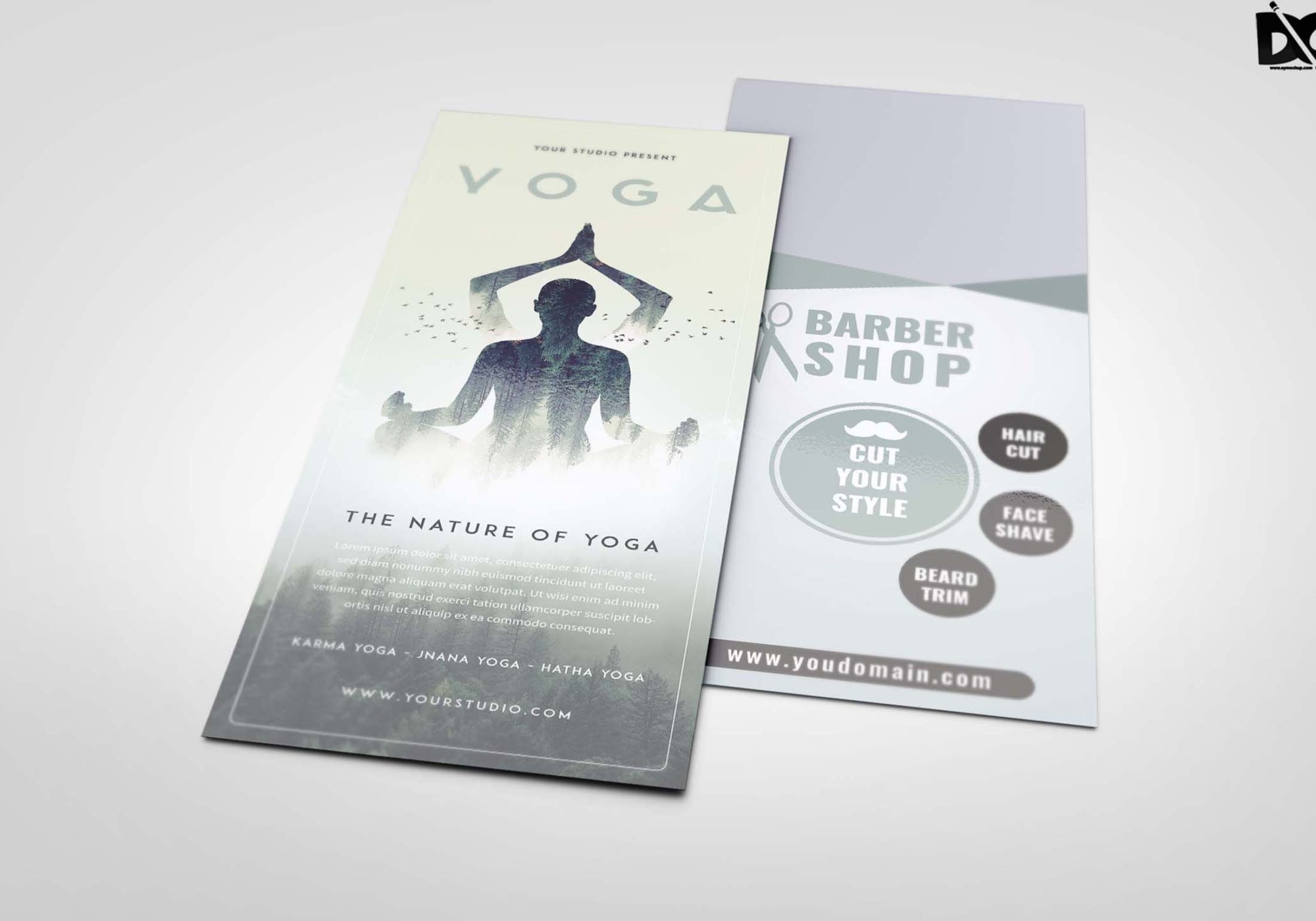 Free Rack Card Mockup Download Rack Card Mockup PSD 1 1