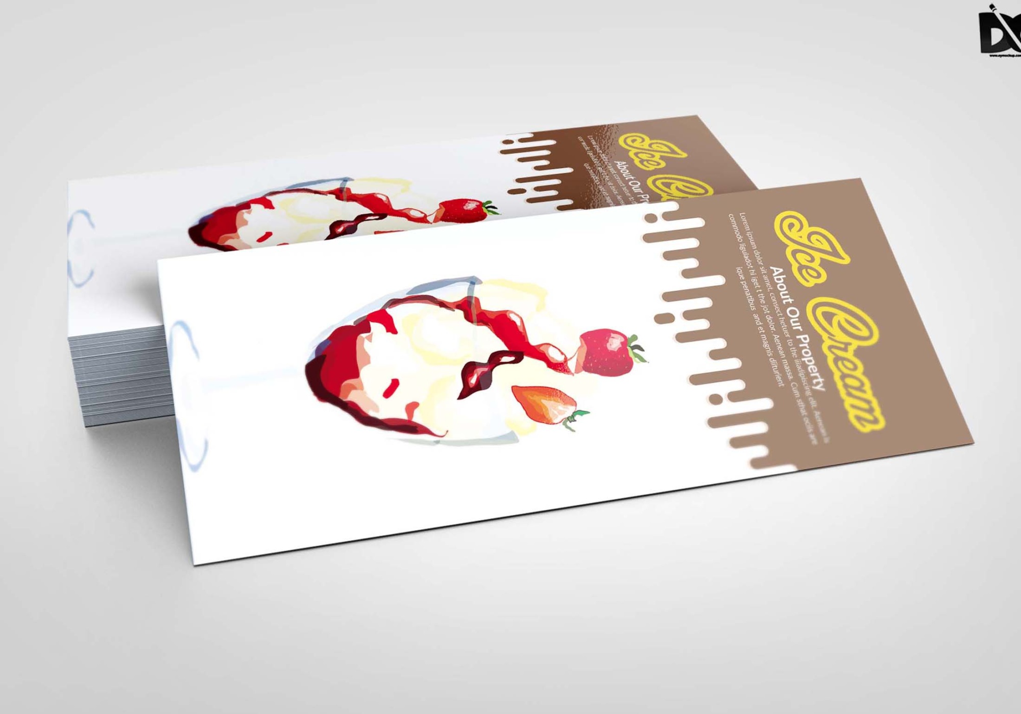 Free Rack Card Mockup Download Rack Card Mockup PSD 3 1