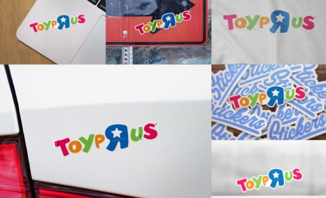 Stickers Mockup PSD 6 1