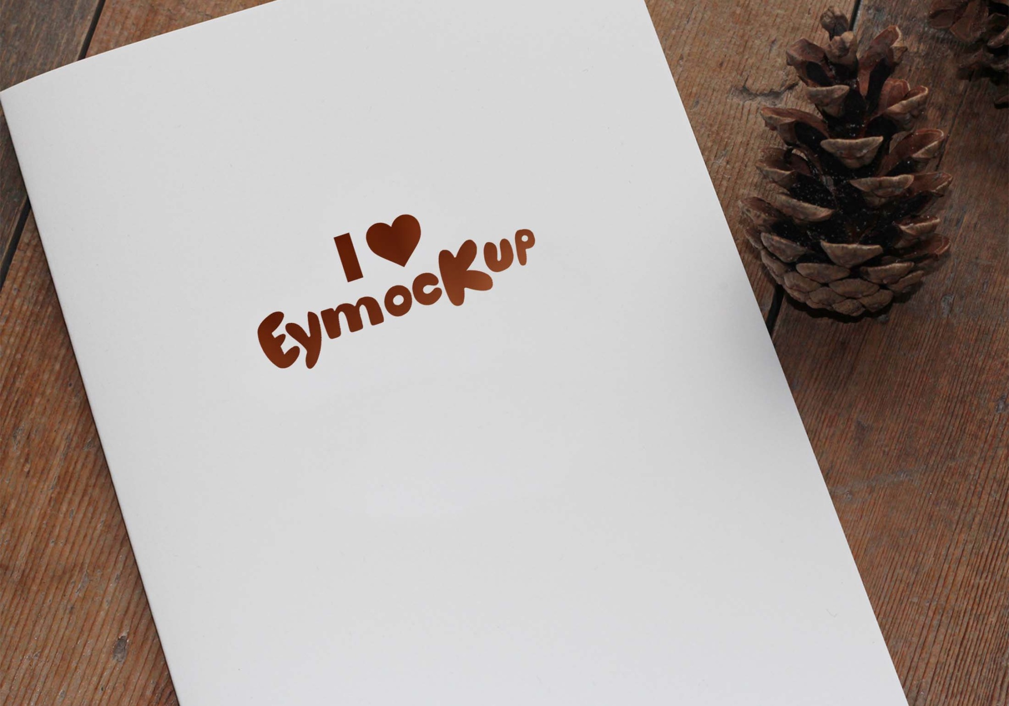 White Paper Logo Mockup PSD 6