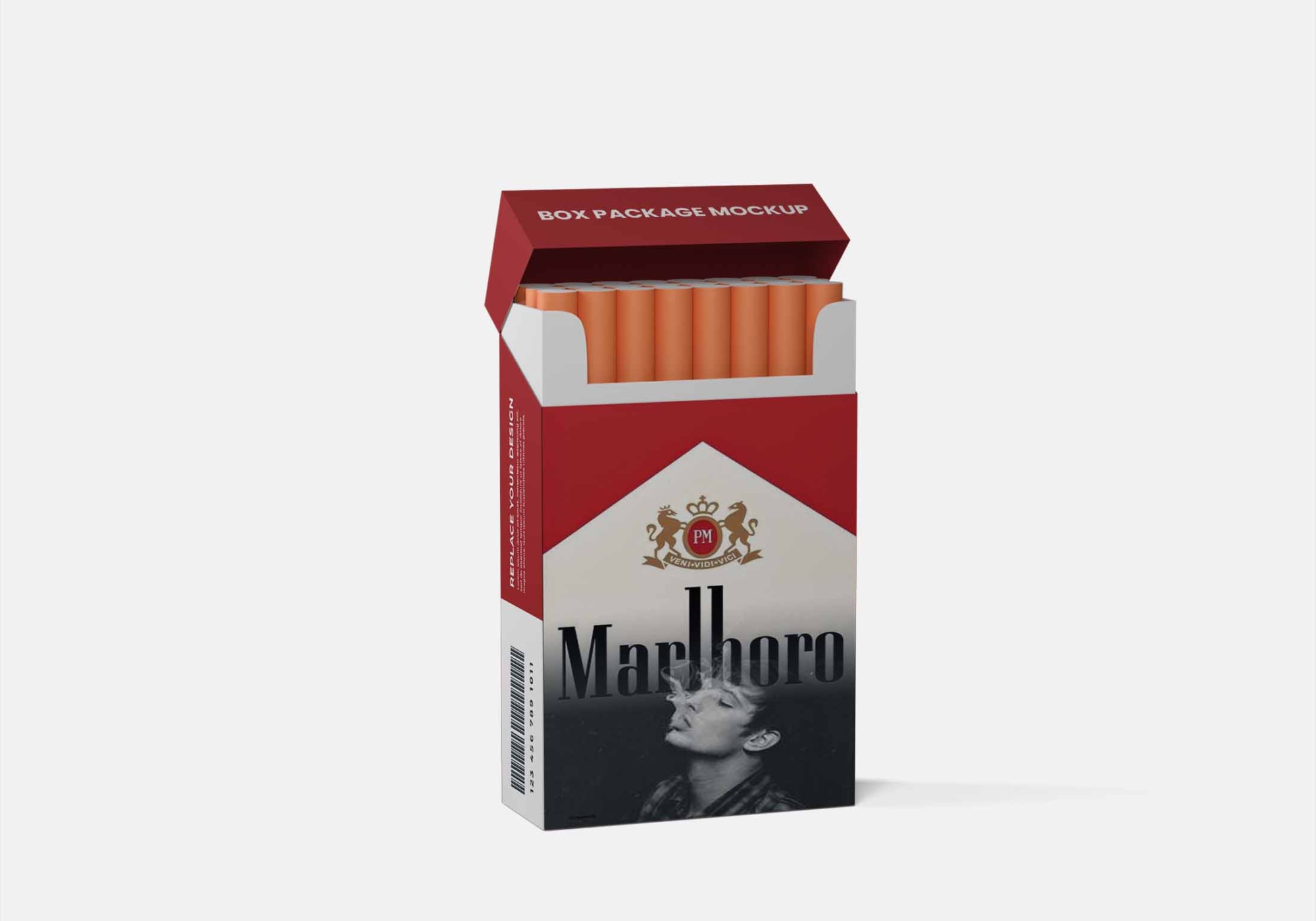 Cigarette Box Mockup PSD 4