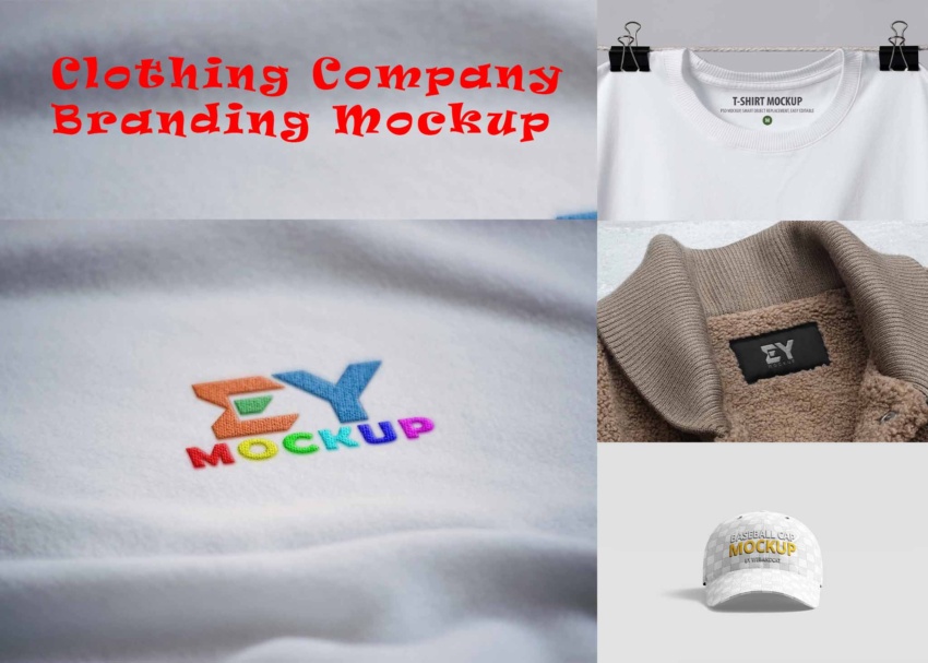 Clothing Company Branding Mockup