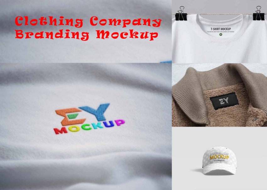 Clothing Branding Mockup Download Free Clothing Company Branding Mockup