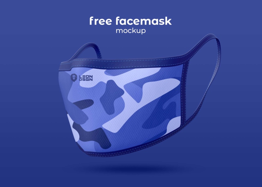 Free Face Mask Mockup Download Face Mask Free Mockup