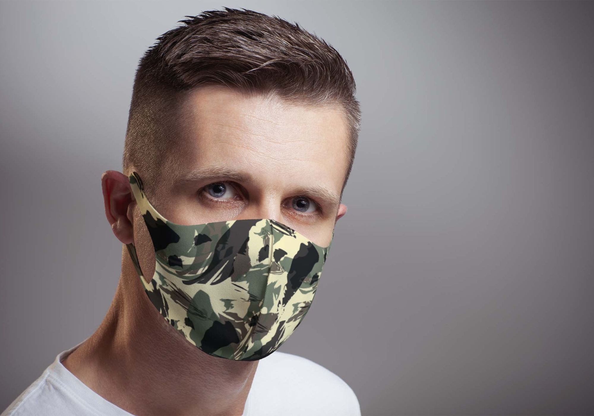 Face Mask Mockup (PSD) Face Mask Mockup PSD 1