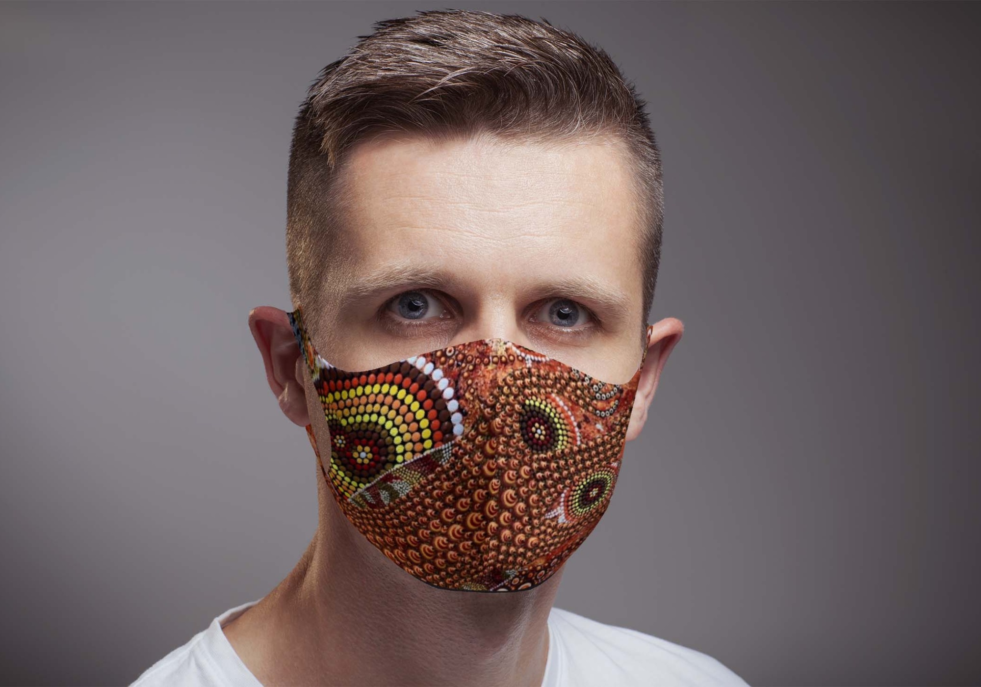 Face Mask Mockup (PSD) Face Mask Mockup PSD 2