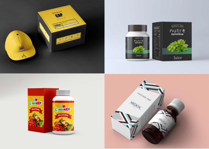 Packaging Mockups Collection Packaging Mockups Collection 5