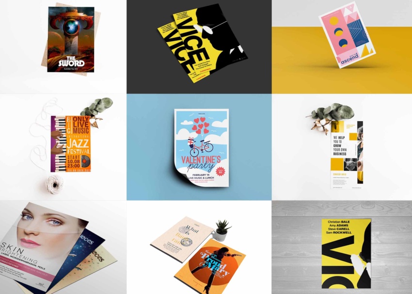 Poster Mockups Collection Poster Mockups Collection 2