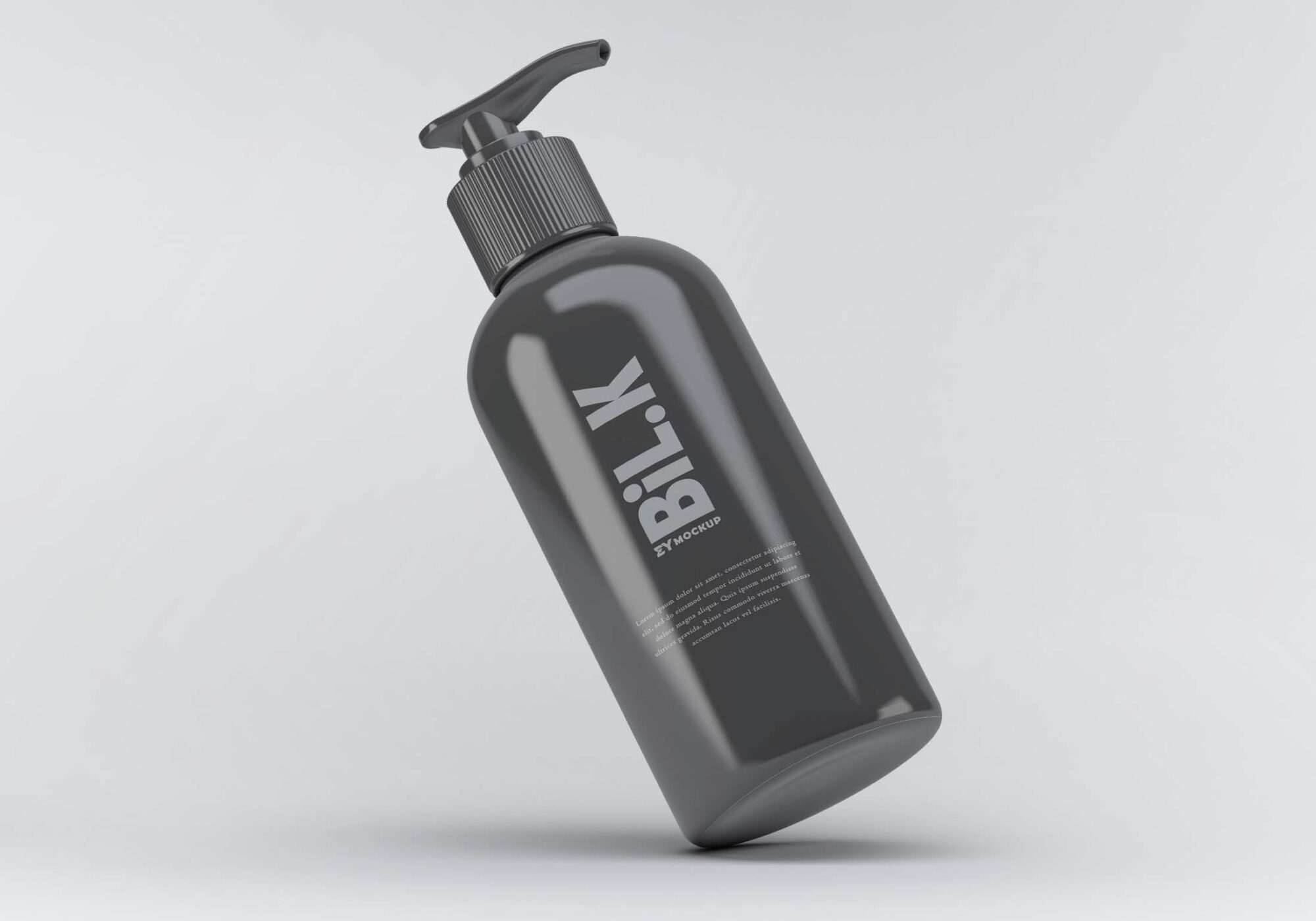 Pump Bottles Mockup PSD 2