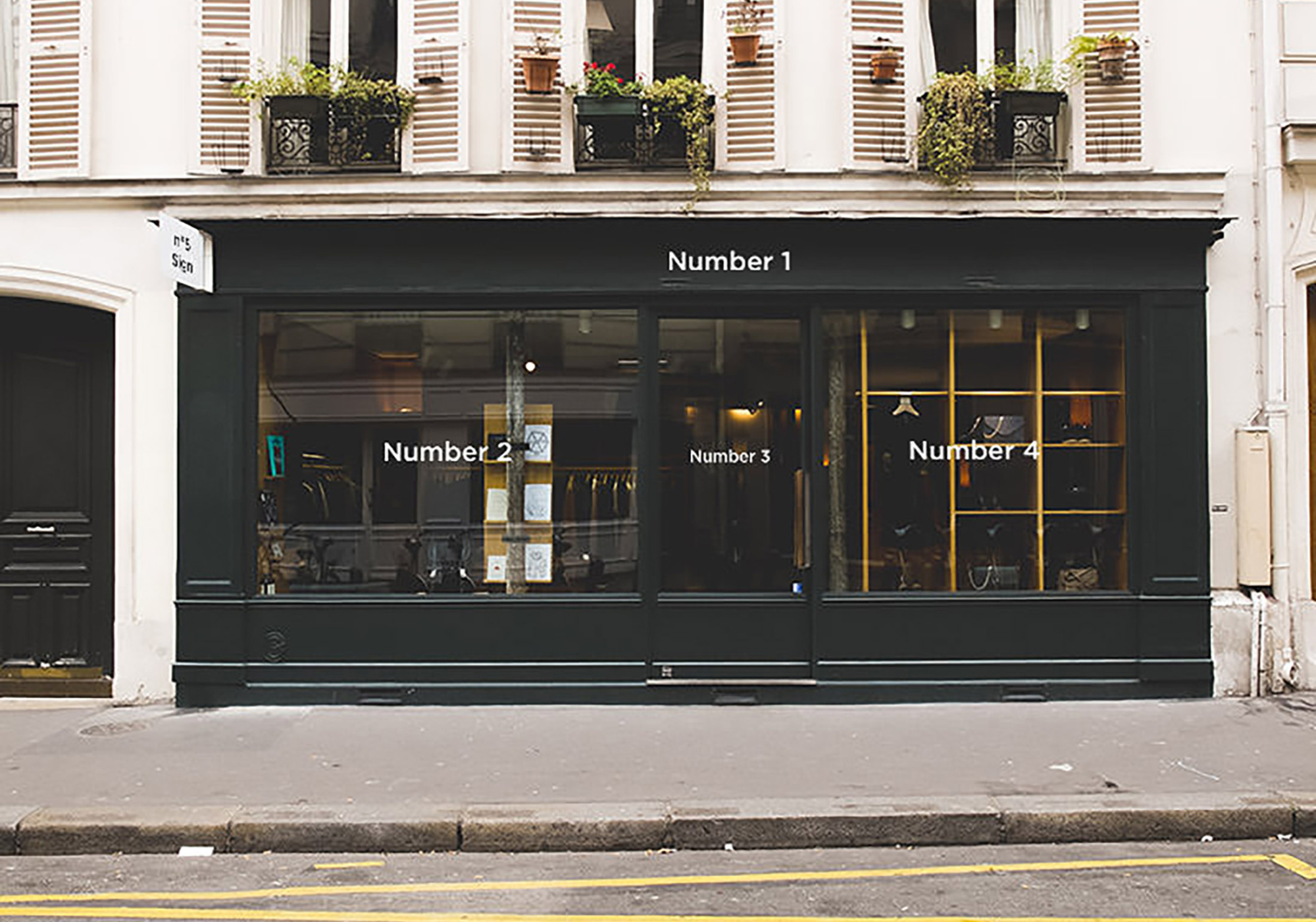 Free Storefront Vinyl Logo Mockup Storefront Vinyl Logo Mockup 3