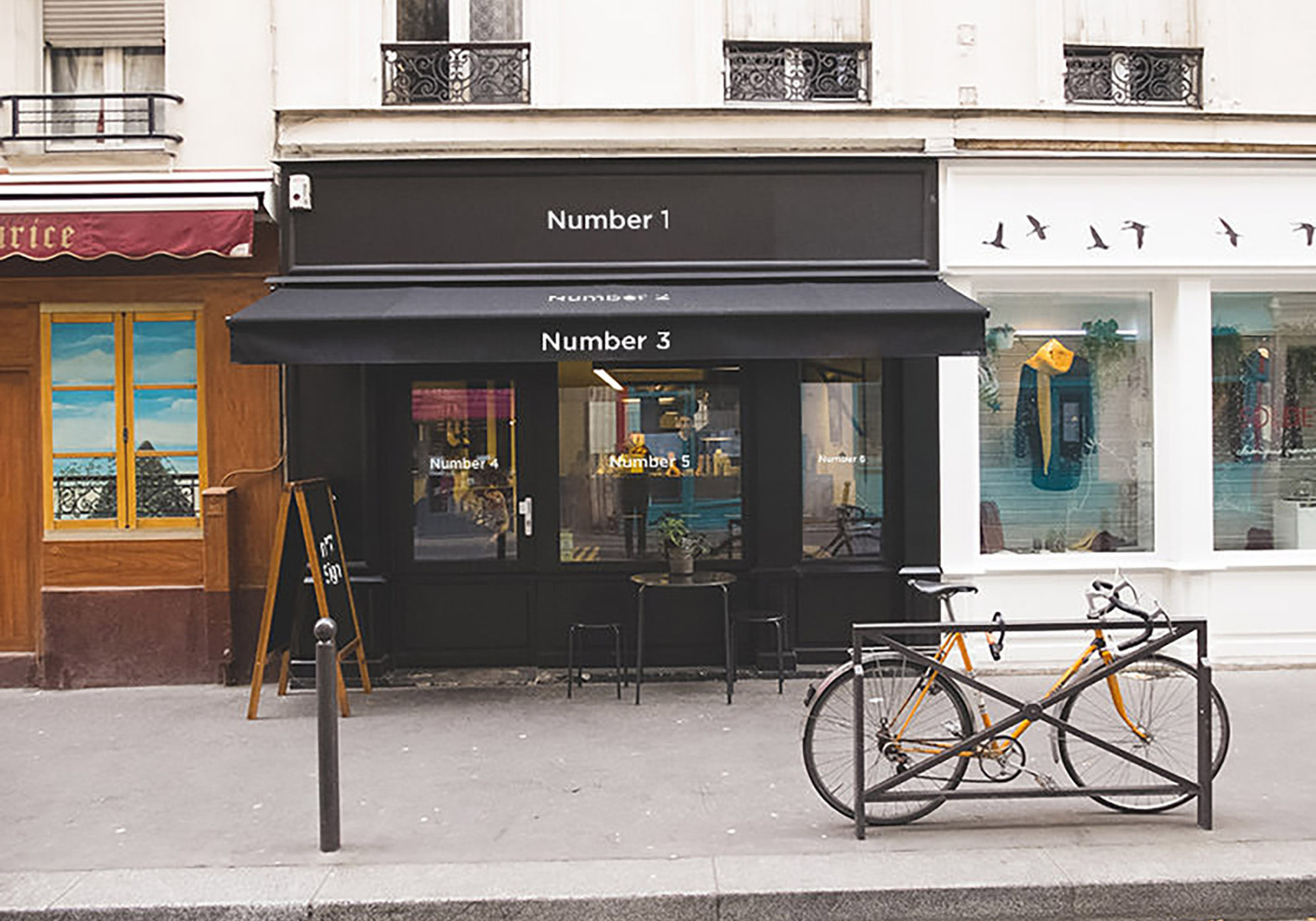 Free Storefront Vinyl Logo Mockup Storefront Vinyl Logo Mockup 6