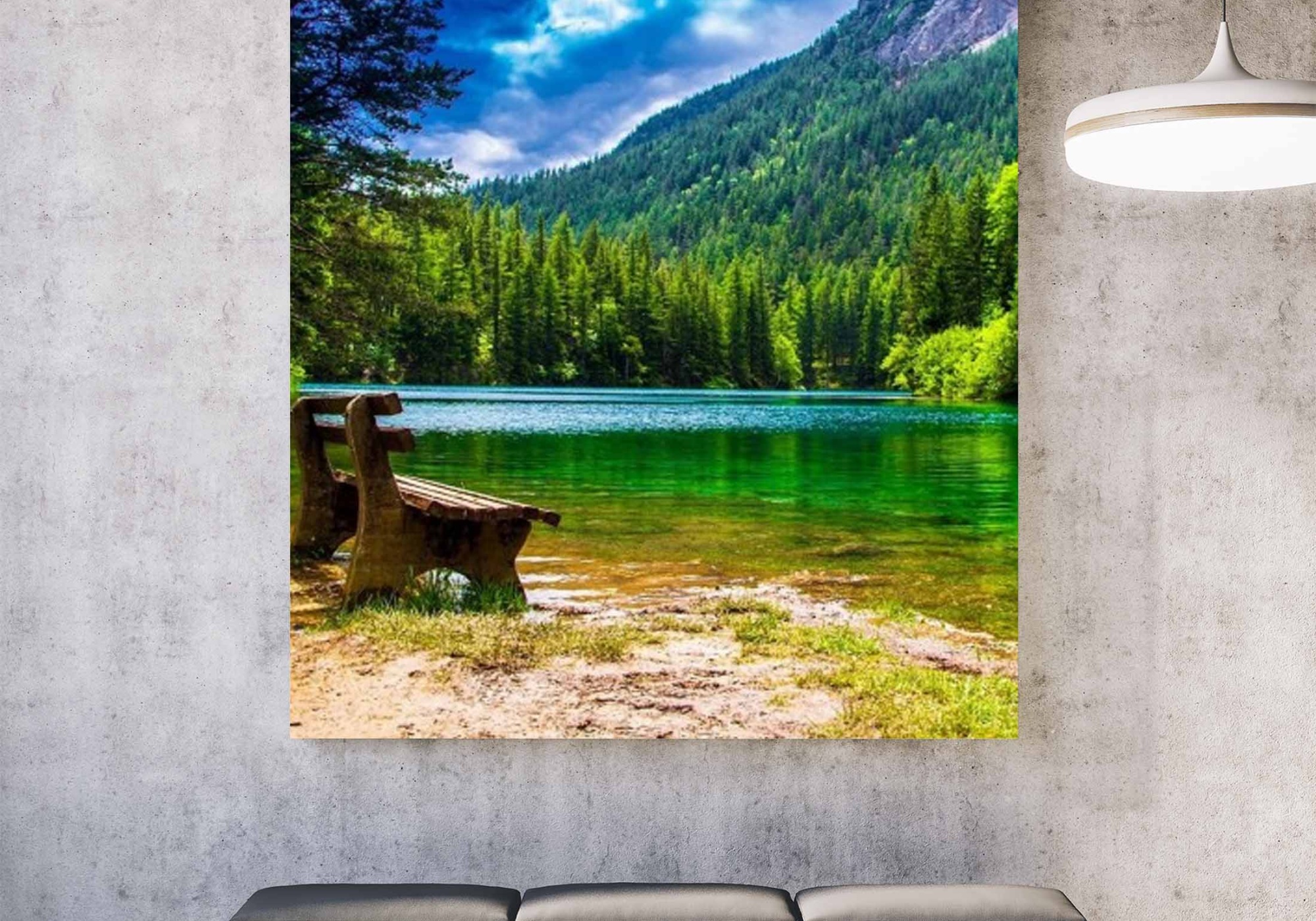 Wall Poster Mockup (PSD) Wall Poster Mockup PSD 3