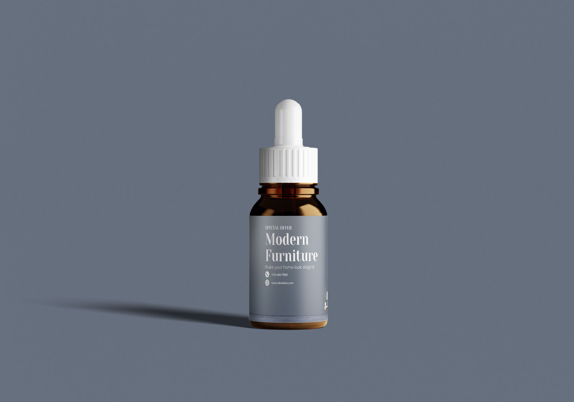 Luxury Dropper Bottle Mockup 1