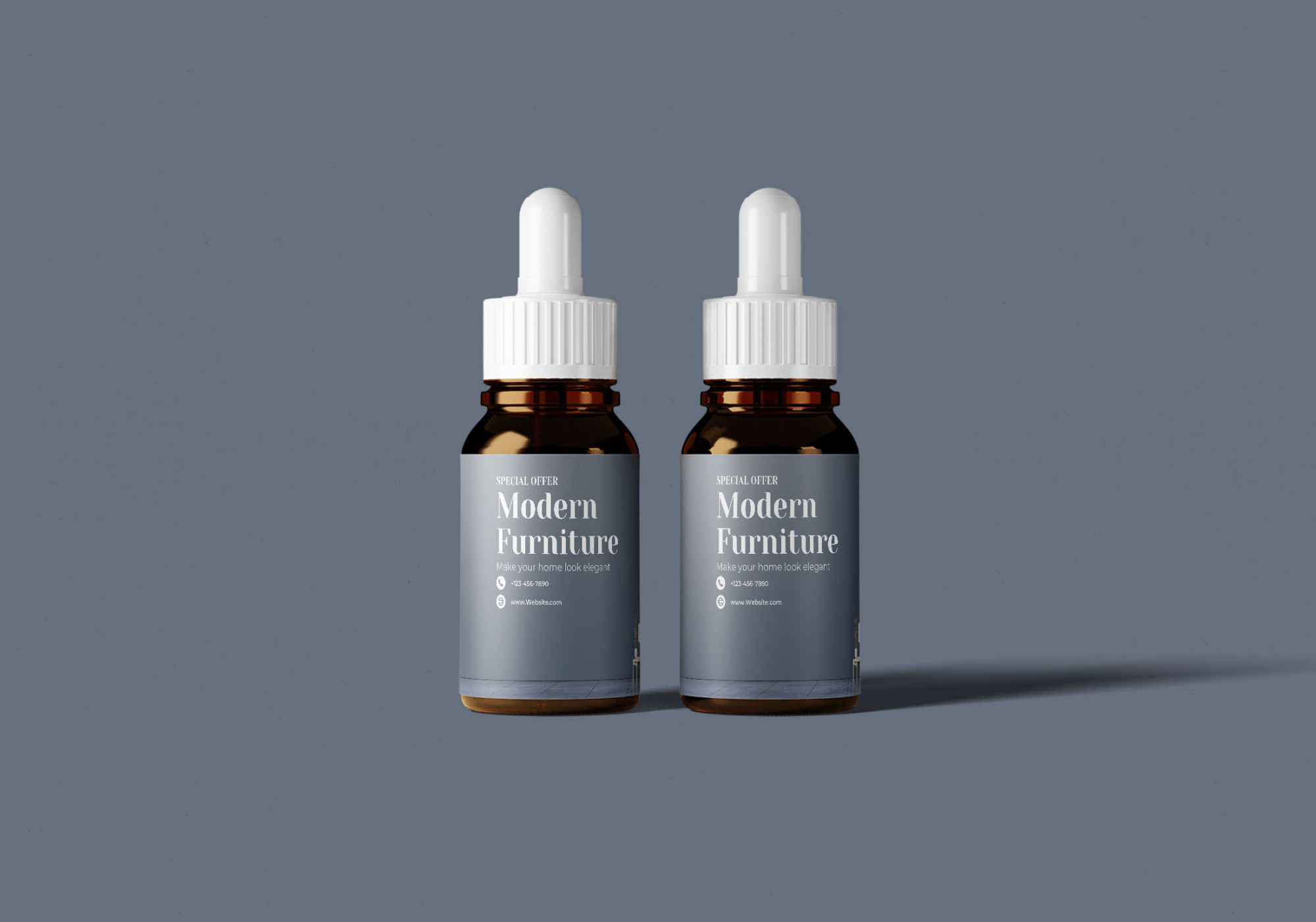 Luxury Dropper Bottle Mockup 3