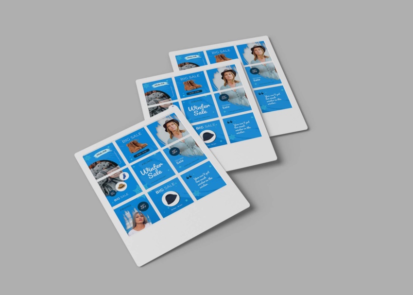 Photo College Mockup (PSD) Photo College Mockup PSD 2