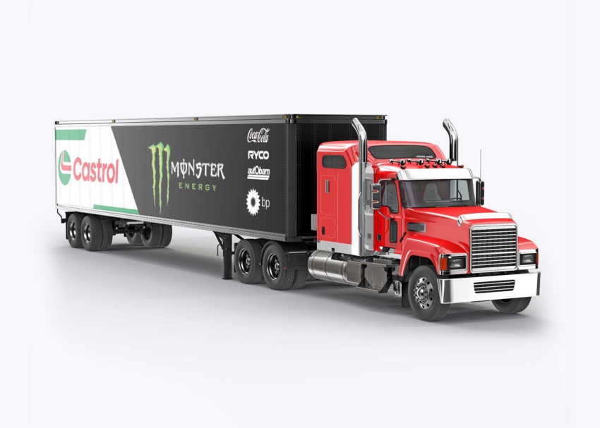 Truck Mockup (PSD) Truck Mockup PSD 1