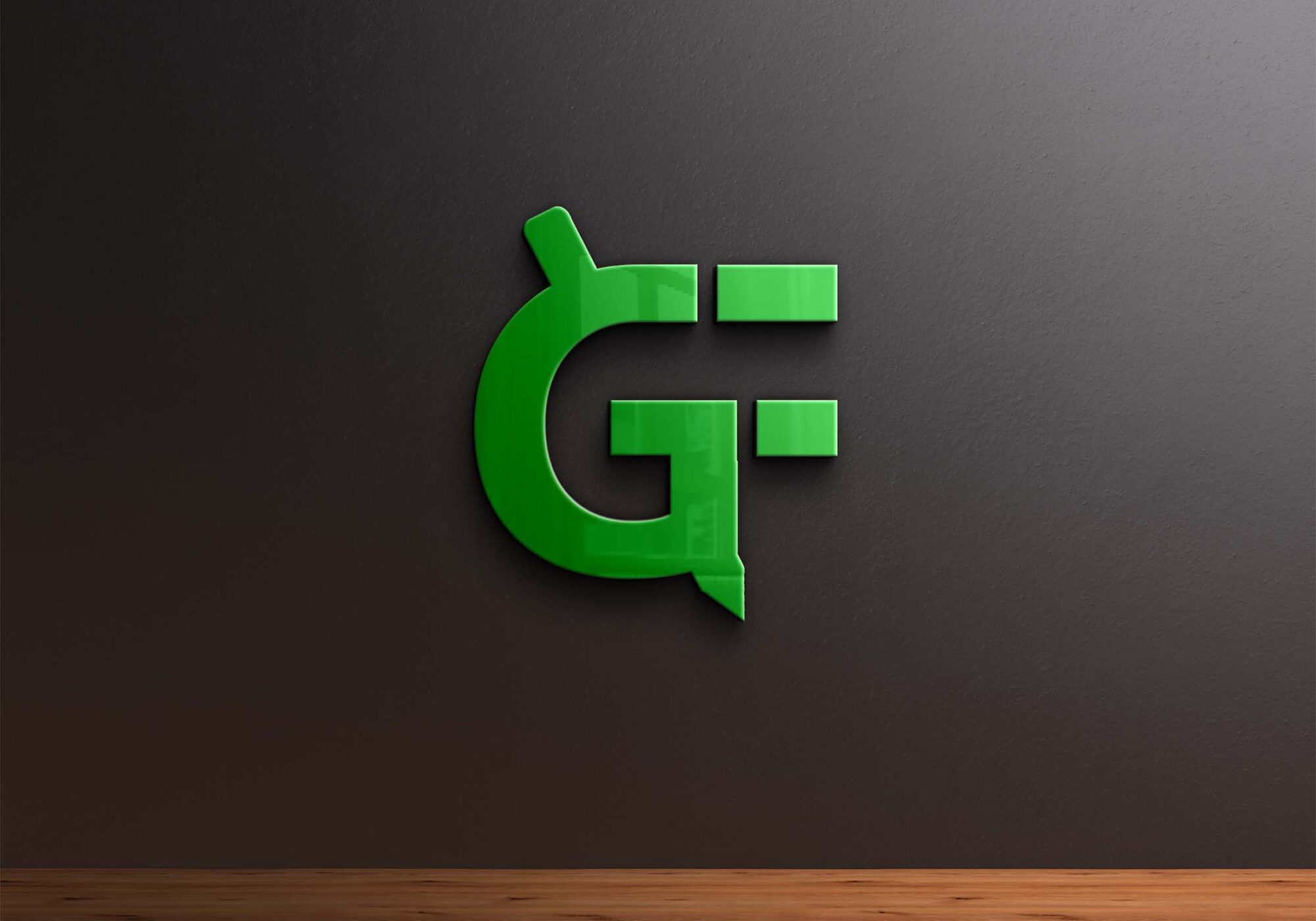3D Colorful Logo Mockup 3D Colorful Logo Mockup 2 1