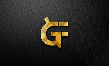 Black Gold 3D Logo Mockup 1