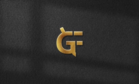 Black Paper Golden Foil Logo Mockup 1