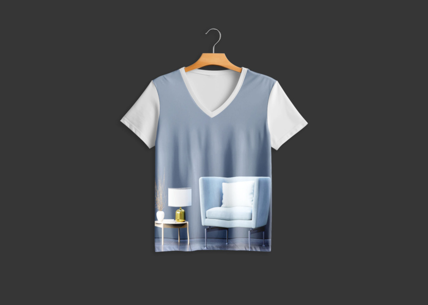 V-Tshirt Mockup V Tshirt Mockup 2