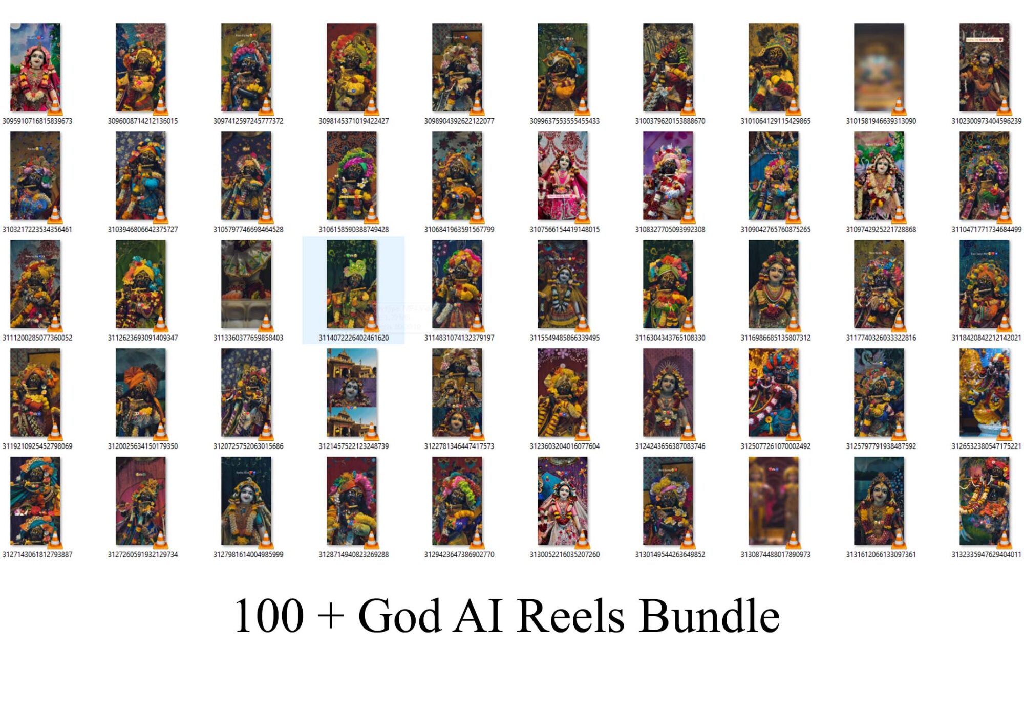 100 + God AI Reels Bundle 100 God AI Reels Bundle 1