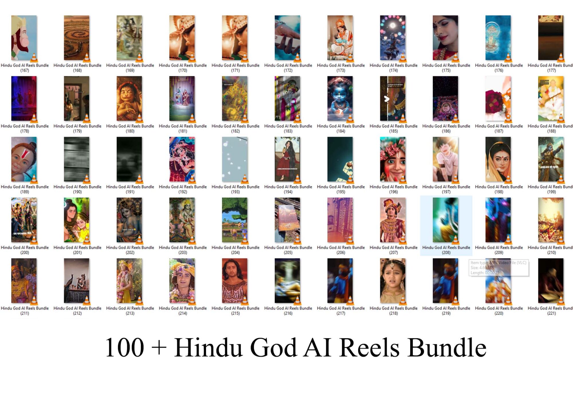 100+ Hindu God AI Reels Bundle 100 Hindu God AI Reels Bundle 1